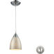 Oneonta 1 Light 6 inch Polished Chrome Mini Pendant Ceiling Light