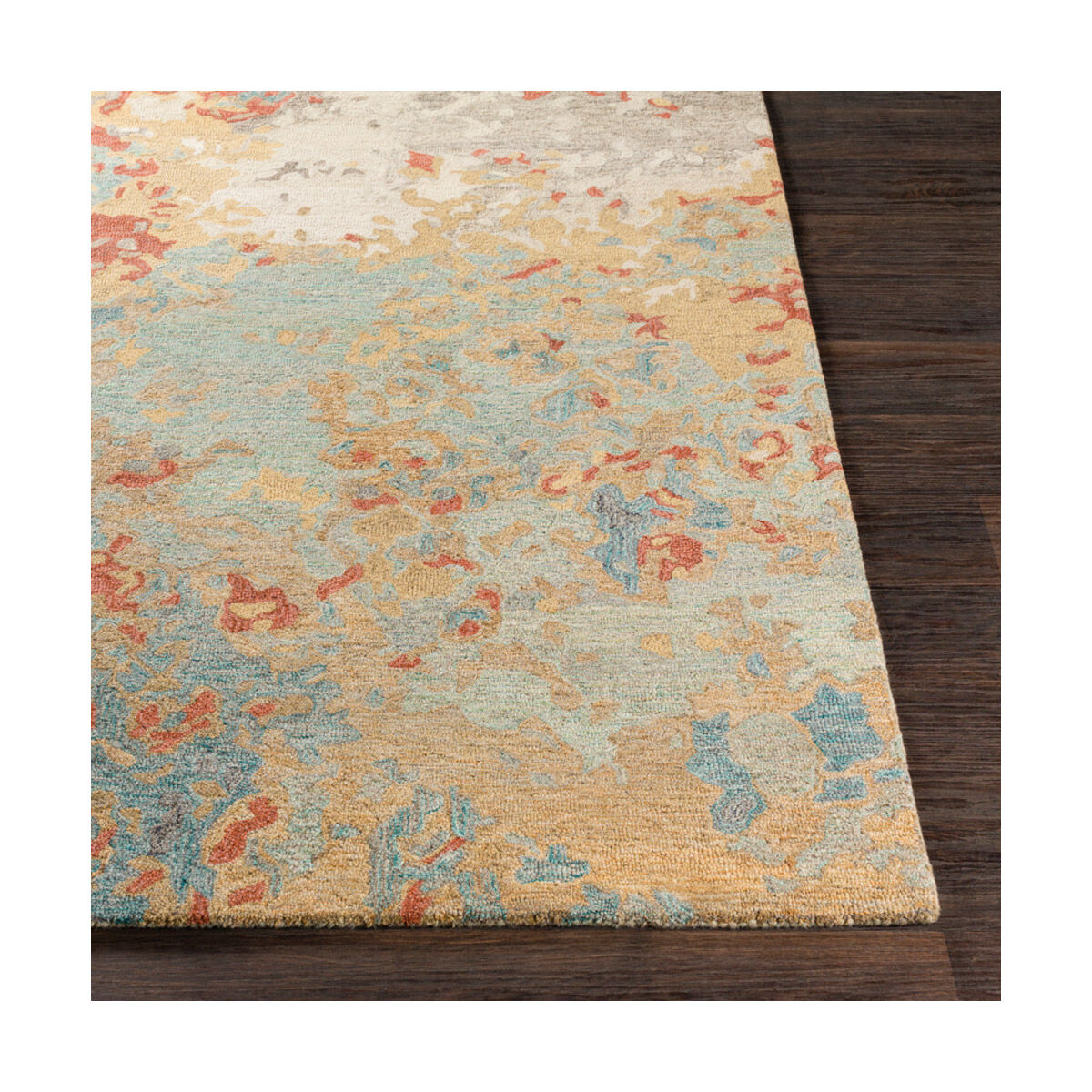 Fairview 90 X 60 inch Brick Red Rug, Rectangle