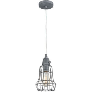 Ephratah 1 Light 6 inch Pewter Mini Pendant Ceiling Light