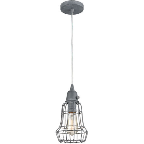 Ephratah 1 Light 6 inch Pewter Mini Pendant Ceiling Light