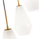 Rochester 3 Light 17.3 inch Brass Pendant Ceiling Light