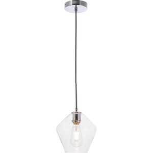 Rochester 1 Light 8 inch Chrome Pendant Ceiling Light