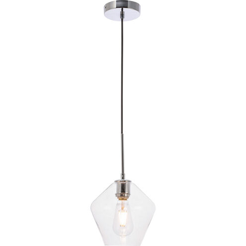 Rochester 1 Light 8 inch Chrome Pendant Ceiling Light