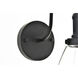 Dean 1 Light 8 inch Black Wall Sconce Wall Light