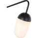 Malta 1 Light 5 inch Black Wall sconce Wall Light