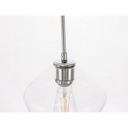 Rochester 1 Light 8 inch Chrome Pendant Ceiling Light