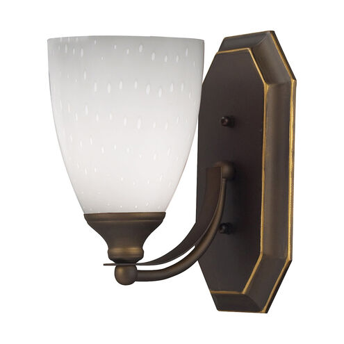 Hempstead 1 Light 8 inch Aged Bronze Vanity Light Wall Light
