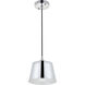 Dickinson 1 Light 7.9 inch Chrome Pendant Ceiling Light