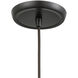 Batavia 1 Light 6 inch Oil Rubbed Bronze Mini Pendant Ceiling Light