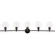 Rochester 5 Light 47 inch Black Wall sconce Wall Light