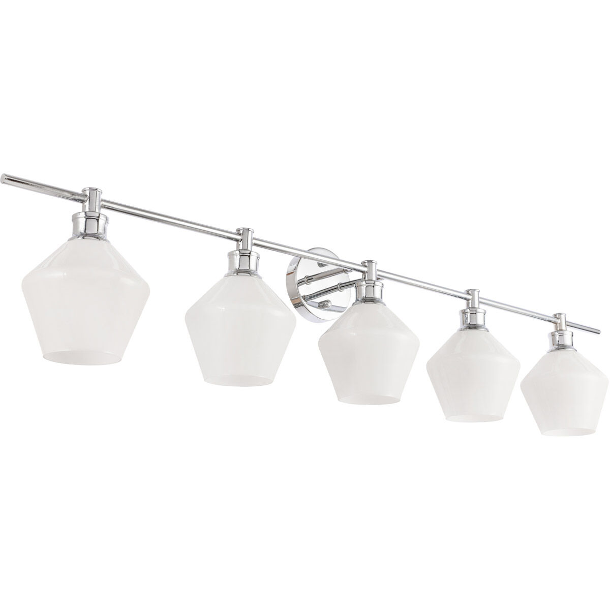 Rochester 5 Light 47 inch Chrome Wall sconce Wall Light