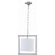 Franklin 1 Light 12 inch Vintage Silver Pendant Ceiling Light