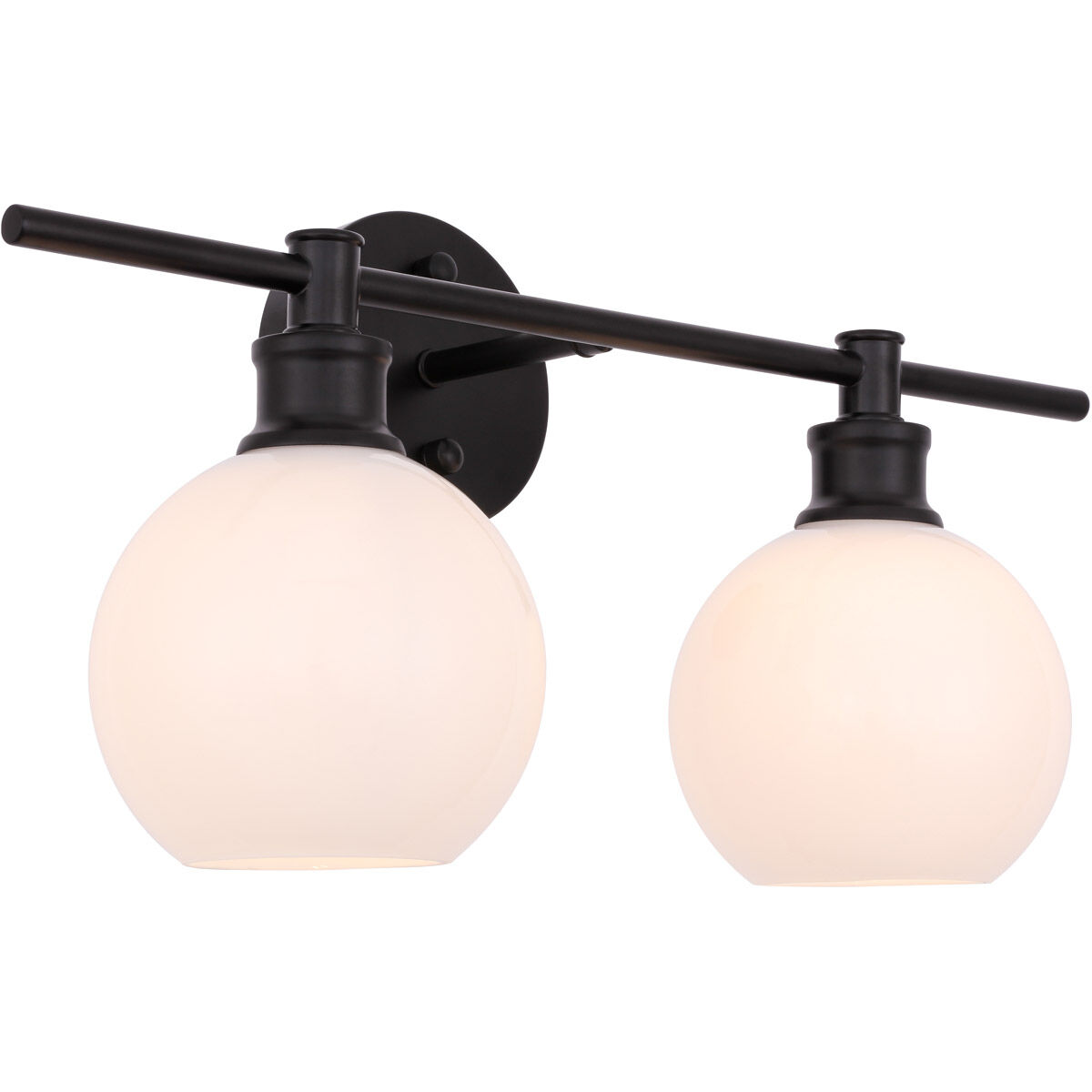 Syracuse 2 Light 19 inch Black Wall sconce Wall Light