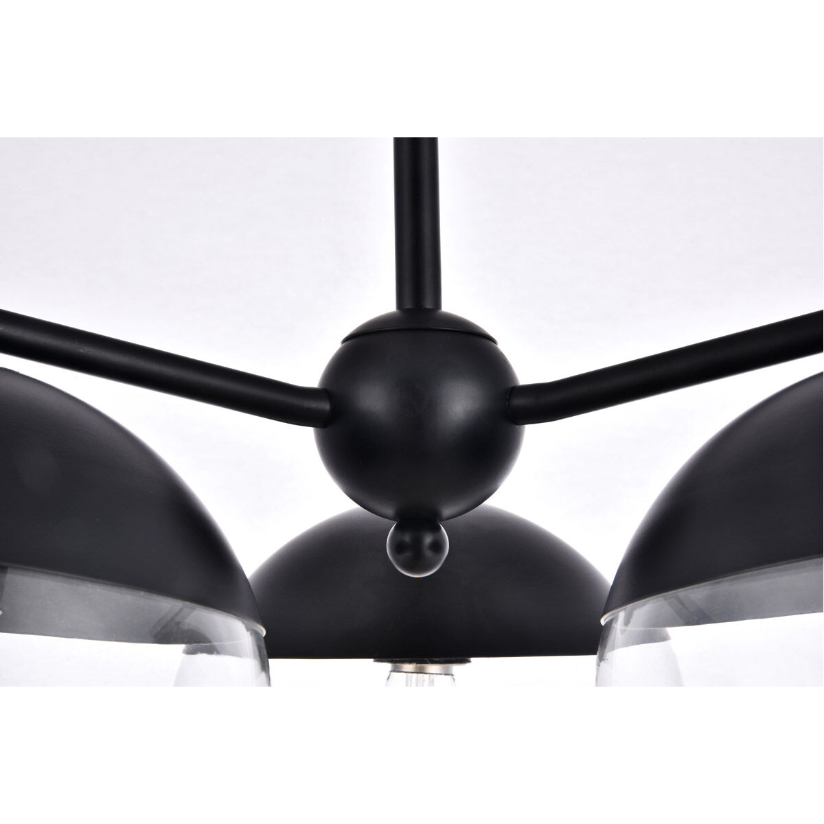 Oyster Bay 3 Light 21 inch Black Pendant Ceiling Light