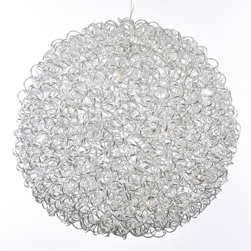 Romulus LED 31.5 inch Polished Chrome Single Pendant Ceiling Light