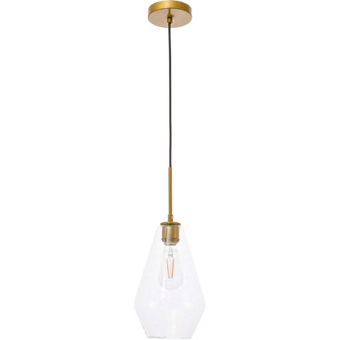 Rochester 1 Light 7 inch Brass Pendant Ceiling Light