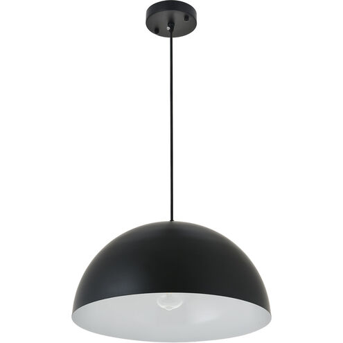 Scotland 1 Light 16 inch Black Pendant Ceiling Light