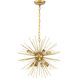 Esopus 8 Light 20 inch Brass Pendant Ceiling Light