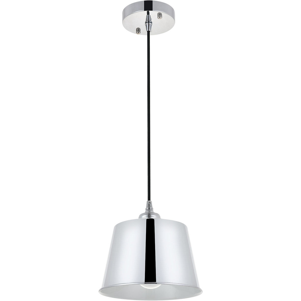 Dickinson 1 Light 7.9 inch Chrome Pendant Ceiling Light