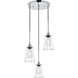 Phoenixville 3 Light 16 inch Chrome Pendant Ceiling Light