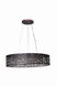 Troy 9 Light 31.5 inch Bronze Linear Pendant Ceiling Light