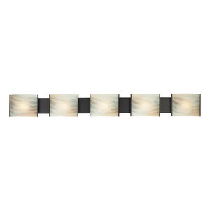 Cicero 5 Light 52 inch Oil Rubbed Bronze Vanity Light Wall Light