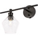 Rochester 1 Light 14.7 inch Black Wall sconce Wall Light, Left