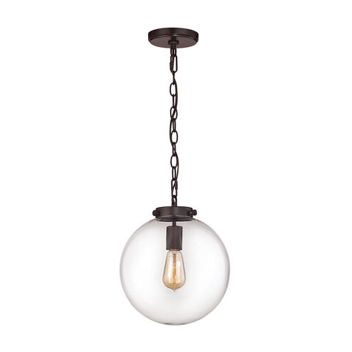 Malone 1 Light 11 inch Oil Rubbed Bronze Mini Pendant Ceiling Light