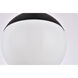 Oyster Bay 1 Light 10 inch Black Flush Mount Ceiling Light