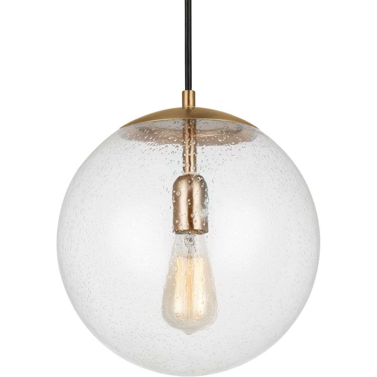 Abington 1 Light 12 inch Satin Brass Pendant Ceiling Light