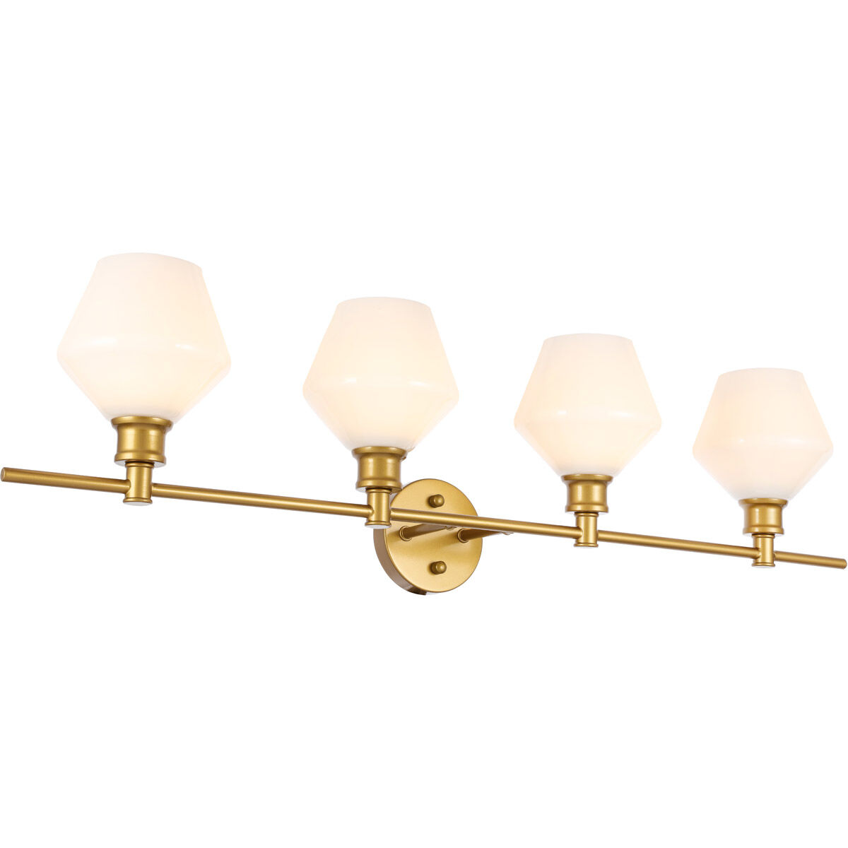 Rochester 4 Light 38 inch Brass Wall sconce Wall Light