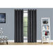 Swatara Grey Curtain Panel, 2-Piece Set