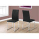 Plymouth Black Dining Chair, 2-Piece Set