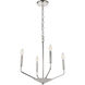 Geneseo 4 Light 18 inch Chrome Pendant Ceiling Light