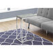 Bethlehem 25 X 18 inch Grey Accent End Table or Snack Table