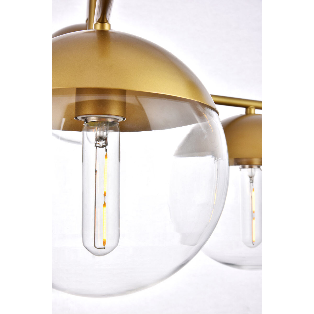 Oyster Bay 6 Light 36 inch Brass Pendant Ceiling Light