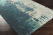 Utica 36 X 24 inch Blue Rug, Rectangle