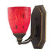 Hempstead 1 Light 8 inch Aged Bronze Vanity Light Wall Light