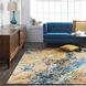 Whitestown 90 X 60 inch Ink Blue Rug, Rectangle