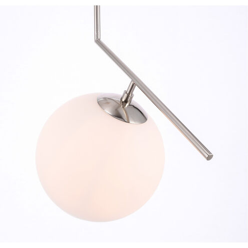 Monroe 1 Light 10 inch Chrome Pendant Ceiling Light