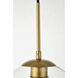 Huntington 5 Light 8 inch Brass Pendant Ceiling Light