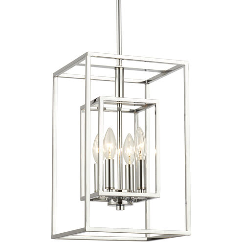 Dekalb 4 Light 10 inch Chrome Pendant Ceiling Light