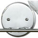 Glenolden 4 Light 38 inch Polished Chrome Vanity Light Wall Light
