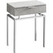 Seneca 23 X 18 inch Grey Accent End Table or Night Stand
