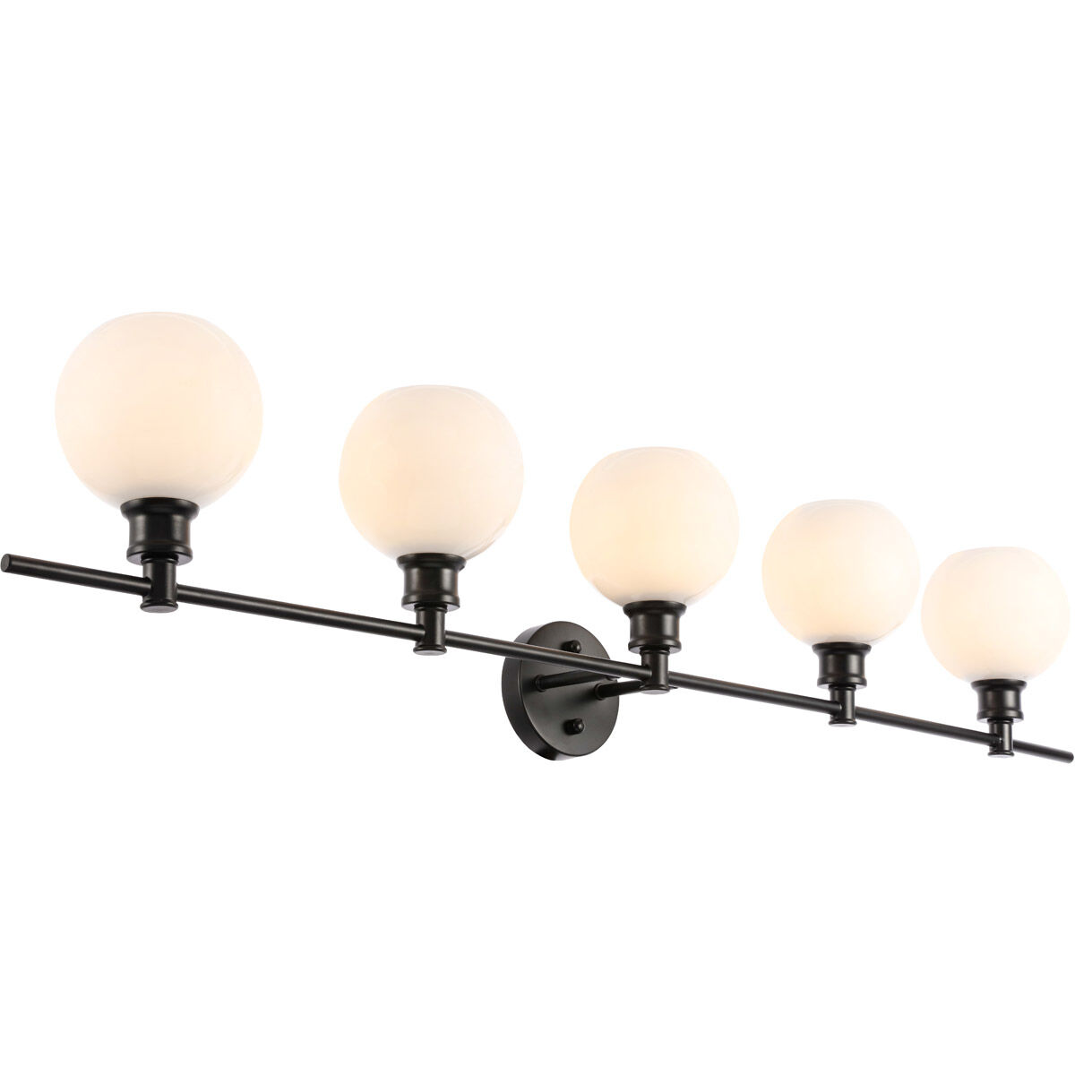 Syracuse 5 Light 47 inch Black Wall sconce Wall Light