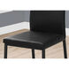 Plymouth Black Dining Chair, 2-Piece Set