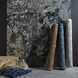 Falls 120 X 30 inch Taupe/Charcoal/Black Rugs, Semi-Worsted New Zealand Wool and Viscose