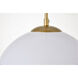 Huntington 1 Light 12 inch Brass Pendant Ceiling Light