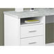 Ramapo 79 X 47 inch White and Grey Computer Desk