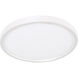 Montauk LED 12 inch White Flush Mount Ceiling Light